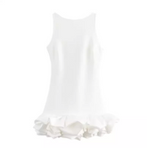 Elegantes Kleid / Weiss